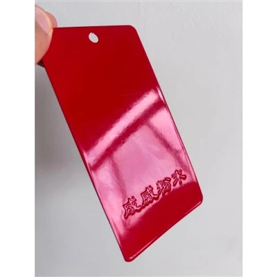 Pó vermelho de alto brilho para aplicação de macaco de carro